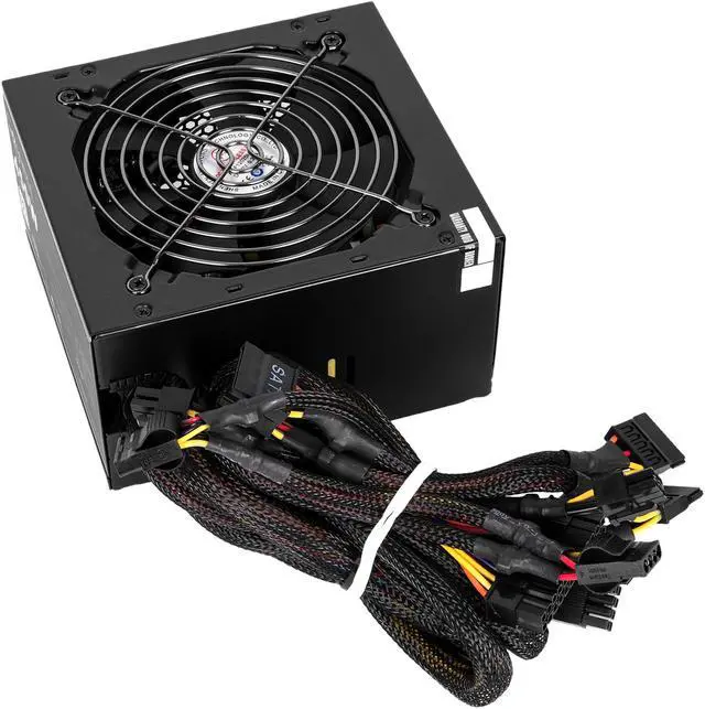 Alt view image 3 of 7 - Rosewill RD450S, 80 PLUS Certified 450 W Power Supply