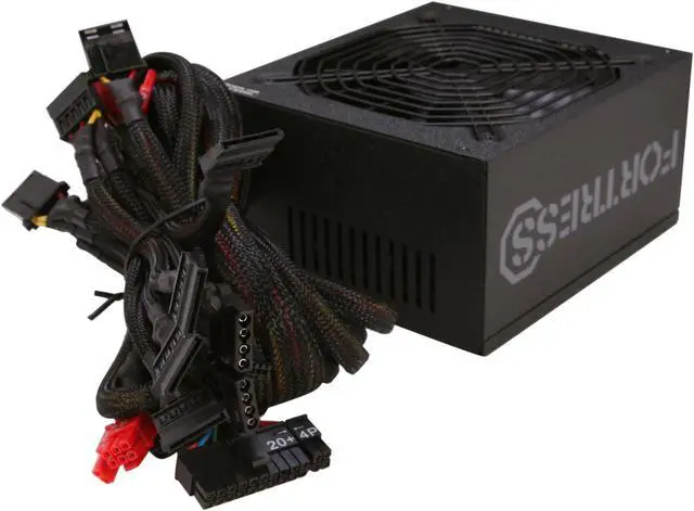 Alt view image 4 of 7 - Rosewill FORTRESS-450 450W Active PFC Power Supply - Continuous @ 122°F (50°C), 80 PLUS Platinum, ATX12V v2.31 & EPS12V v2.92, Intel Haswell, SLI & CrossFire-Ready