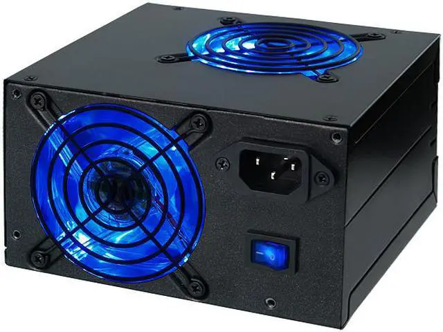Main image of Rosewill Stallion Series RD600N-2DB-SL-BK 600W ATX Form Factor 12V V2.2 / SSI standard EPS 12V SLI Ready Active PFC Active PFC Power Supply - SLI Ready