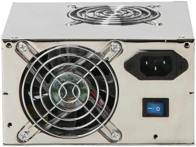 Alt view image 3 of 9 - Rosewill RD600N-2DC-SL-SLV 600W ATX Form Factor 12V V2.2 / SSI standard EPS 12V SLI Ready Active PFC Active PFC Power Supply - SLI Ready