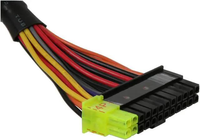 Alt view image 6 of 9 - Rosewill RD550N-2DB-SL-BK 550W ATX Form Factor 12V V2.2 / SSI standard EPS 12V SLI Ready Active PFC Power Supply