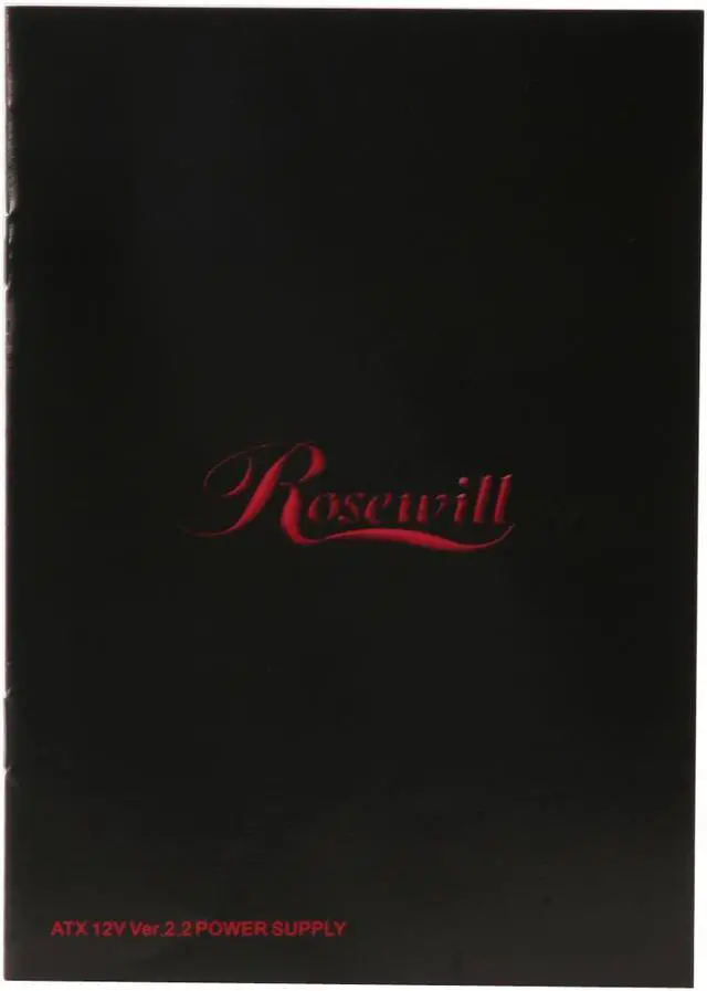 Alt view image 8 of 9 - Rosewill RD550N-2DB-SL-BK 550W ATX Form Factor 12V V2.2 / SSI standard EPS 12V SLI Ready Active PFC Power Supply