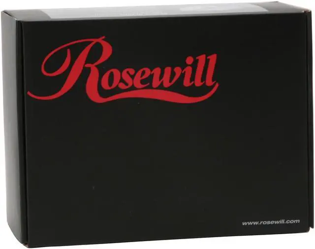 Alt view image 9 of 9 - Rosewill RD550N-2DB-SL-BK 550W ATX Form Factor 12V V2.2 / SSI standard EPS 12V SLI Ready Active PFC Power Supply