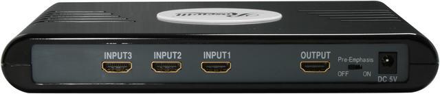Alt view image 4 of 6 - Rosewill - HDMI Switch box 3-in-1 w/ Remote (RME-002)
