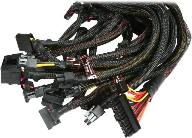 Alt view image 5 of 6 - Rosewill Xtreme Series RX950-D-B 950W Continuous @40°C ,80 PLUS Certified, ATX12V v2.2 & EPS12V v2.91, SLI Ready CrossFire Ready,  Active PFC "Compatible with Core i7, i5" Power Supply