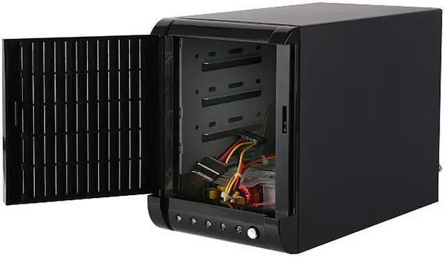 Alt view image 2 of 16 - Rosewill RSV-S4 External Quad 3.5" SATA 3G HDD 4-Bay RAID System with Full 150 Watts Power Supply / RAID 5 card
