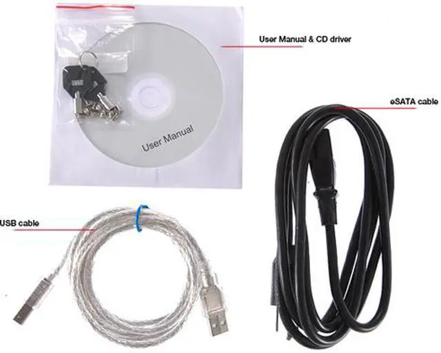 Alt view image 6 of 8 - Rosewill RX82-U (JBOD) 3.5" SATA to USB 2.0 "Removable" Duo-Bay External Enclosure