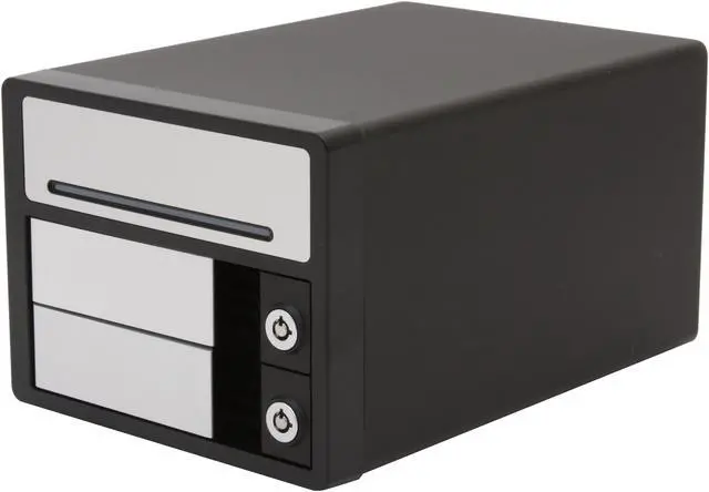 Main image of Rosewill RX82-U (JBOD) 3.5" SATA to USB 2.0 "Removable" Duo-Bay External Enclosure