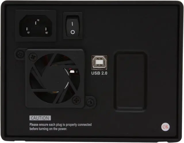Alt view image 4 of 8 - Rosewill RX82-U (JBOD) 3.5" SATA to USB 2.0 "Removable" Duo-Bay External Enclosure