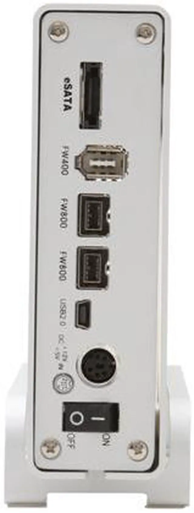 Alt view image 5 of 8 - Rosewill RX81-MP-SC- SLV 3.5" SATA to USB & 1394 a/b & eSATA External Enclosure (Silver)