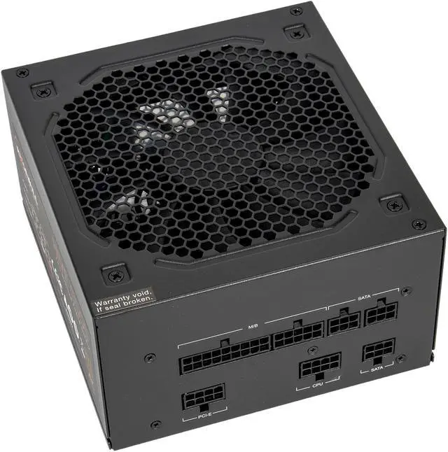 Alt view image 2 of 8 - Rosewill HIVE Series, HIVE-550S, 550W Fully Modular Power Supply, 80 PLUS BRONZE Certified, Single +12V Rail, SLI & CrossFire Ready, Black