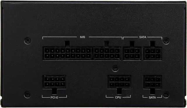 Alt view image 6 of 8 - Rosewill HIVE Series, HIVE-550S, 550W Fully Modular Power Supply, 80 PLUS BRONZE Certified, Single +12V Rail, SLI & CrossFire Ready, Black
