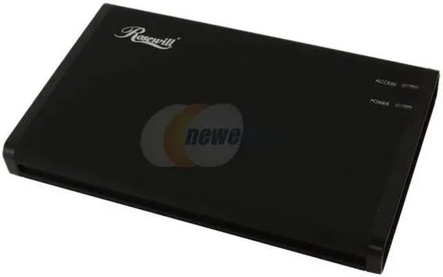 Main image of Rosewill RX81US-HT-25A-BLK Aluminum / ABS 2.5" SATA eSATA & USB 2.0 External Enclosure