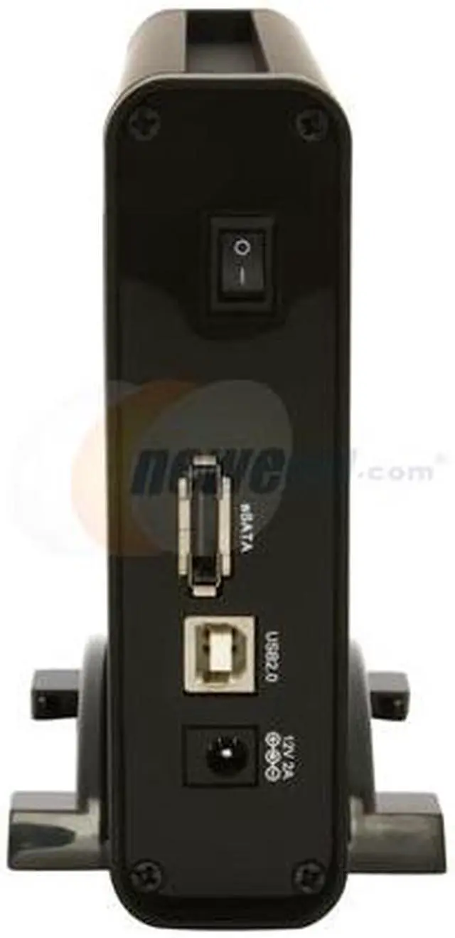 Alt view image 4 of 7 - Rosewill RX81US-HT-35A-BLK 3.5” SATA to eSATA + USB & Aluminum w/ High Quality Texture surface Ext. Enclosure