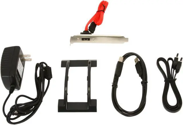 Alt view image 5 of 7 - Rosewill RX81US-HT-35A-BLK 3.5” SATA to eSATA + USB & Aluminum w/ High Quality Texture surface Ext. Enclosure