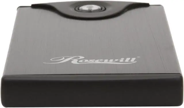 Alt view image 2 of 6 - Rosewill RX81U-AT-25A Rigid aluminum 2.5" SATA to USB 2.0 Ext. Enclosure