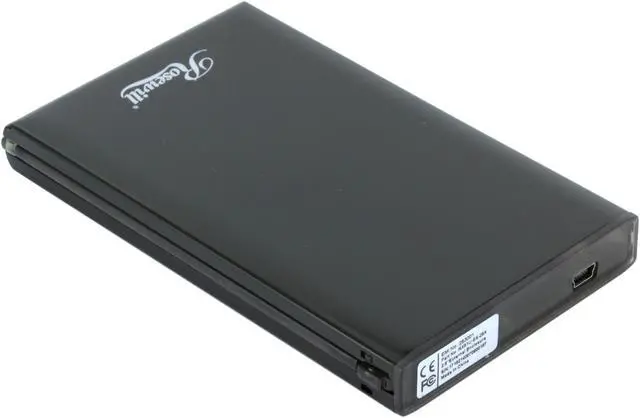 Alt view image 3 of 8 - Rosewill RX81U-ES-25A 2.5" SATA to USB 2.0 External Enclosure