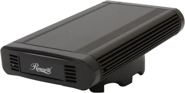 Alt view image 2 of 9 - Rosewill RX355-U Aluminum 3.5" IDE USB 2.0 External Enclosure