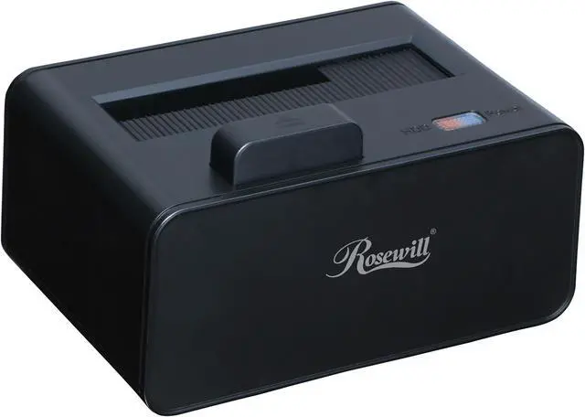 Main image of Rosewill RX234 2.5"/3.5" SATA III USB 3.0 LED Single Bay HDD Docking Supports UASP and Hard Drive Capacity Up to 10TB