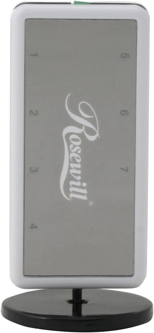 Alt view image 7 of 12 - Rosewill RHUB-310W White USB2.0 7 Port Shining Standing Hub With Power Adapter