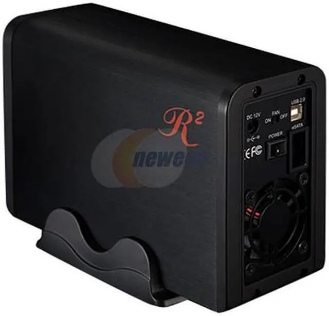 Alt view image 2 of 13 - Rosewill R2-RAID Dual 3.5" SATA 3G HDD 2-Bay RAID 0/1/BIG/JBOD/SAFE33/SAFE55 System/ USB2.0 & eSATA Output Design