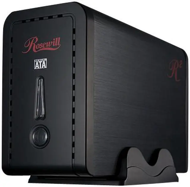 Main image of Rosewill R2-RAID Dual 3.5" SATA 3G HDD 2-Bay RAID 0/1/BIG/JBOD/SAFE33/SAFE55 System/ USB2.0 & eSATA Output Design