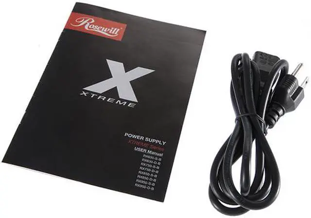 Alt view image 7 of 9 - Rosewill RX630-S-B 630W ATX12V v2.2 & EPS12V v2.91 SLI Ready CrossFire Ready 80 PLUS Certified  Active PFC Power Supply