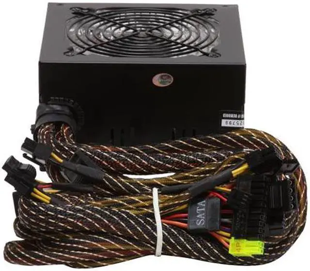 Alt view image 4 of 10 - Rosewill Stallion Series RD600N-2SB-SL-BK 600W ATX12V / EPS12V SLI Ready CrossFire Ready  Active PFC Power Supply