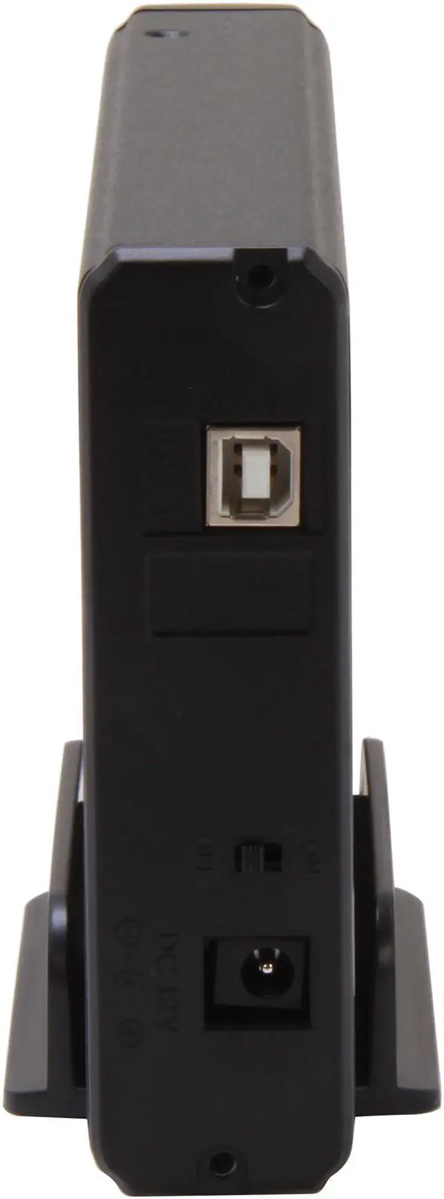 Alt view image 4 of 5 - Rosewill RX35-AT-SU BLK Aluminum 3.5" Black SATA USB 2.0 External Enclosure