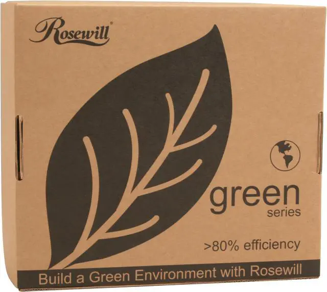Alt view image 10 of 10 - Rosewill Green Series RG430-2 430W Continuous @40°C, 80 PLUS Certified, ATX12V v2.3 & EPS12V v2.91,Active PFC "Compatible with Core i7, i5" Power Supply