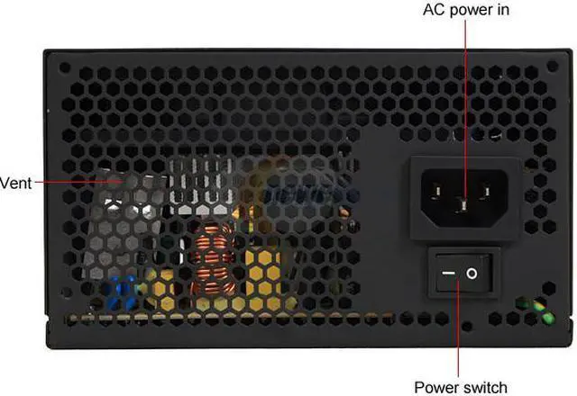 Alt view image 2 of 10 - Rosewill Green Series RG430-2 430W Continuous @40°C, 80 PLUS Certified, ATX12V v2.3 & EPS12V v2.91,Active PFC "Compatible with Core i7, i5" Power Supply