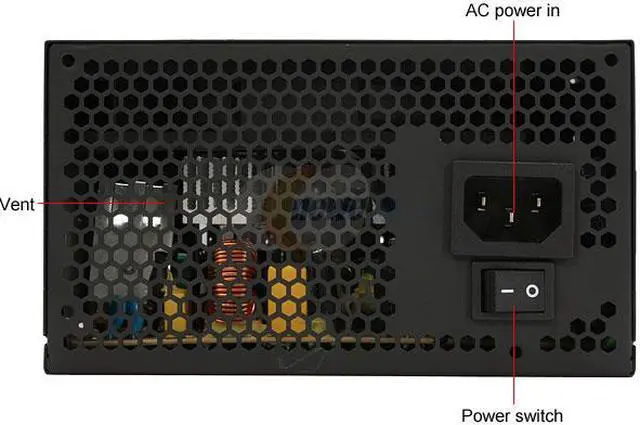 Alt view image 2 of 11 - Rosewill Green Series RG530-2 530W Continuous @40°C, 80 PLUS Certified,ATX12V v2.3 & EPS12V v2.91, SLI Ready,CrossFire Ready,Active PFC "Compatible with Core i7, i5" Power Supply
