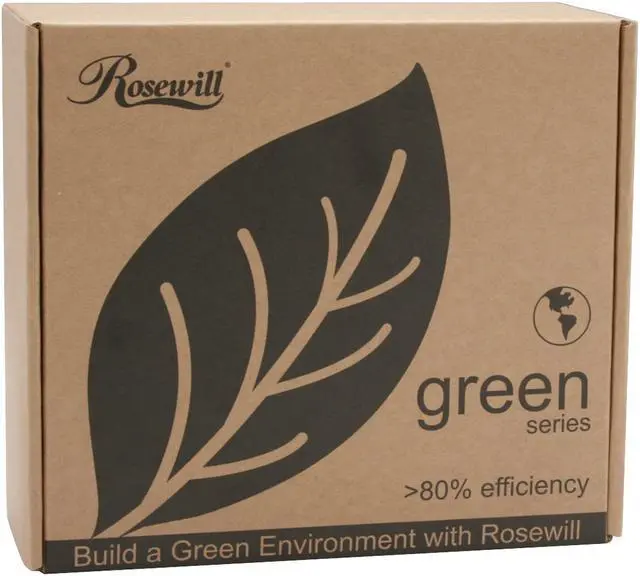 Alt view image 11 of 11 - Rosewill Green Series RG530-2 530W Continuous @40°C, 80 PLUS Certified,ATX12V v2.3 & EPS12V v2.91, SLI Ready,CrossFire Ready,Active PFC "Compatible with Core i7, i5" Power Supply