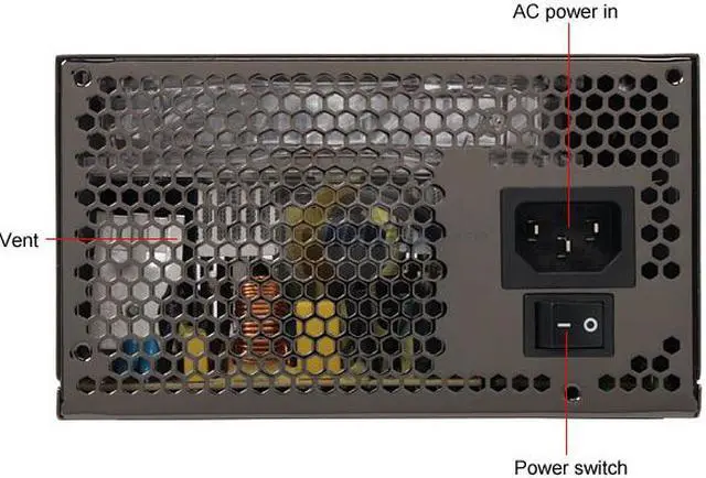 Alt view image 3 of 12 - Rosewill RP650-2 650W ATX12V v2.3 & EPS12V v2.91 SLI Ready CrossFire Ready  Active PFC Power Supply