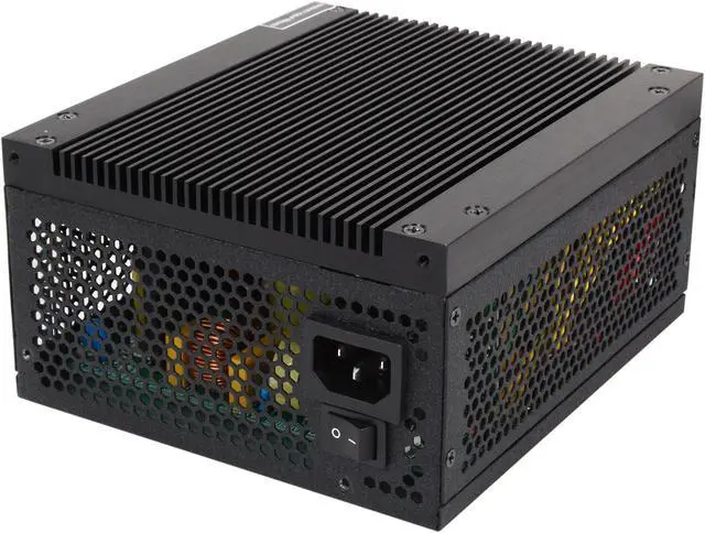 Alt view image 2 of 8 - Rosewill SilentNight-500 - 500-Watt Fanless Active PFC Power Supply - Continuous @ 122 Degrees F (50C), 80 PLUS Platinum, ATX 12V v2.31 & EPS 12V v2.92, Intel Haswell, SLI & CrossFire Ready