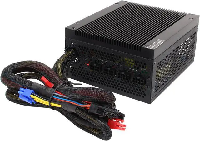 Alt view image 4 of 8 - Rosewill SilentNight-500 - 500-Watt Fanless Active PFC Power Supply - Continuous @ 122 Degrees F (50C), 80 PLUS Platinum, ATX 12V v2.31 & EPS 12V v2.92, Intel Haswell, SLI & CrossFire Ready