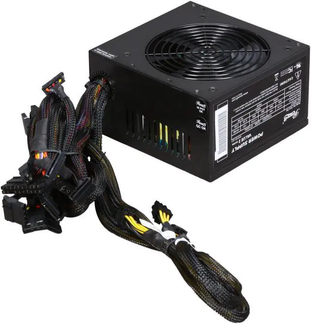 Alt view image 4 of 7 - Rosewill RV2-700 700 W ATX12V v2.3 / EPS12V SLI Ready Power Supply