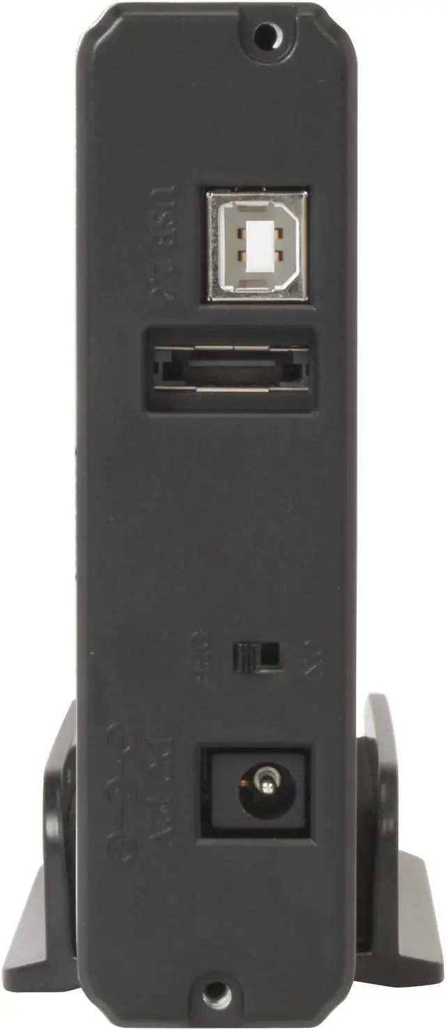 Alt view image 3 of 5 - Rosewill RX35-AT-SC SLV Full Aluminum Cover, Metal Tray 3.5" Silver SATA I/II USB 2.0 & eSATA External Enclosure