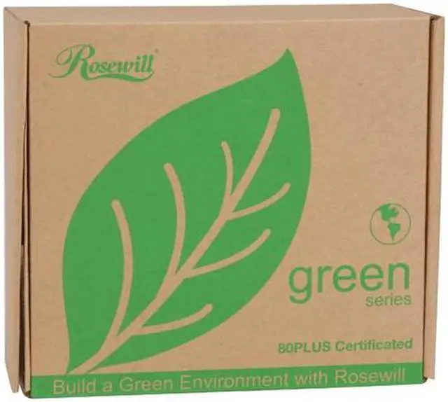 Alt view image 10 of 10 - Rosewill Green Series RG630-2 630W Continuous @40°C,80 PLUS Certified,ATX12V v2.3,SLI Ready,CrossFire Ready,Active PFC"Compatible with Core i7, i5" Power Supply