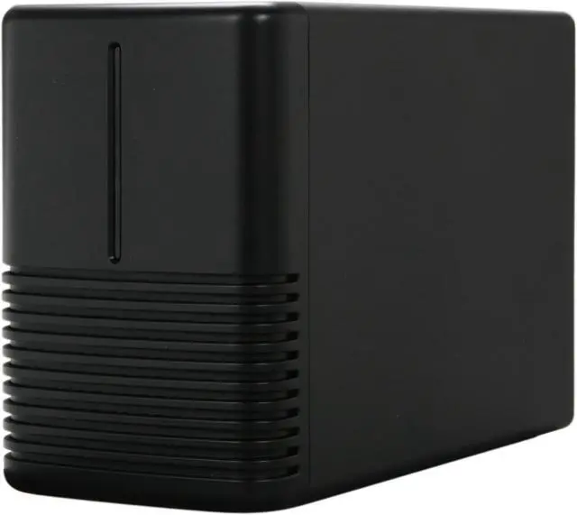 Main image of Rosewill R2S-B Aluminum 3.5" Black USB 2.0 Dual-Bay JBOD/BIG External Enclosure