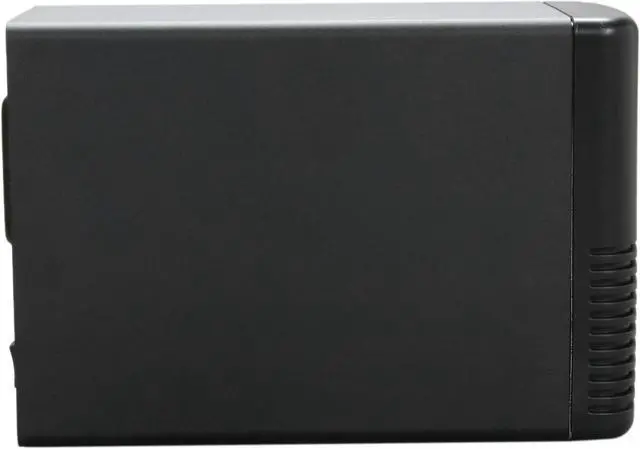 Alt view image 3 of 5 - Rosewill R2S-B Aluminum 3.5" Black USB 2.0 Dual-Bay JBOD/BIG External Enclosure