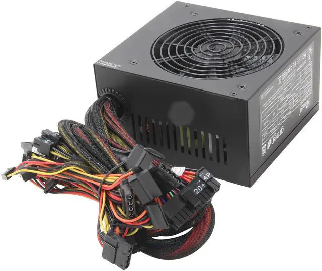 Alt view image 4 of 7 - Rosewill Green Series RG530-S12 530W Continuous @40°C, 80 PLUS Bronze Certified, Single 12V Rail, SLI & Crossfire Ready, Active PFC "Compatible with AMD APU & Intel Core i7,i5,i3" Power Supply