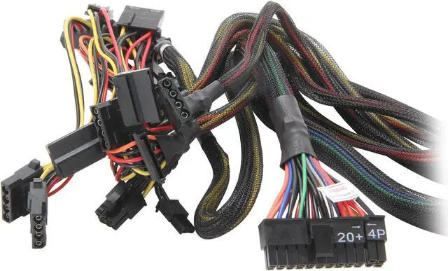 Alt view image 5 of 7 - Rosewill Green Series RG530-S12 530W Continuous @40°C, 80 PLUS Bronze Certified, Single 12V Rail, SLI & Crossfire Ready, Active PFC "Compatible with AMD APU & Intel Core i7,i5,i3" Power Supply