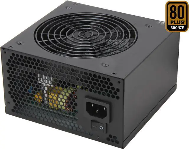 Main image of Rosewill Green Series RG530-S12 530W Continuous @40°C, 80 PLUS Bronze Certified, Single 12V Rail, SLI & Crossfire Ready, Active PFC "Compatible with AMD APU & Intel Core i7,i5,i3" Power Supply