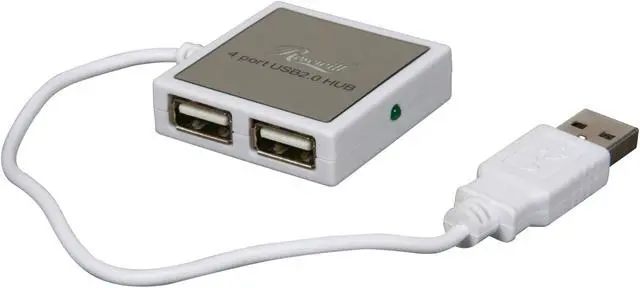 Main image of Rosewill RHB-220W 4-port USB Hub - White
