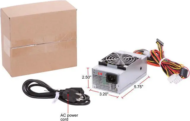 Alt view image 7 of 7 - Rosewill -300-Watt TFX12V Power Supply - OEM - SL-300TFX - OEM