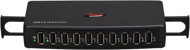 Alt view image 5 of 6 - Rosewill RHB-500 10-Port High Speed USB 2.0 Hub