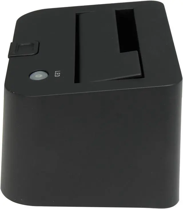 Alt view image 3 of 6 - Rosewill RX-DU101 Plastic 2.5" & 3.5" Black SATA USB 2.0 Docking Station