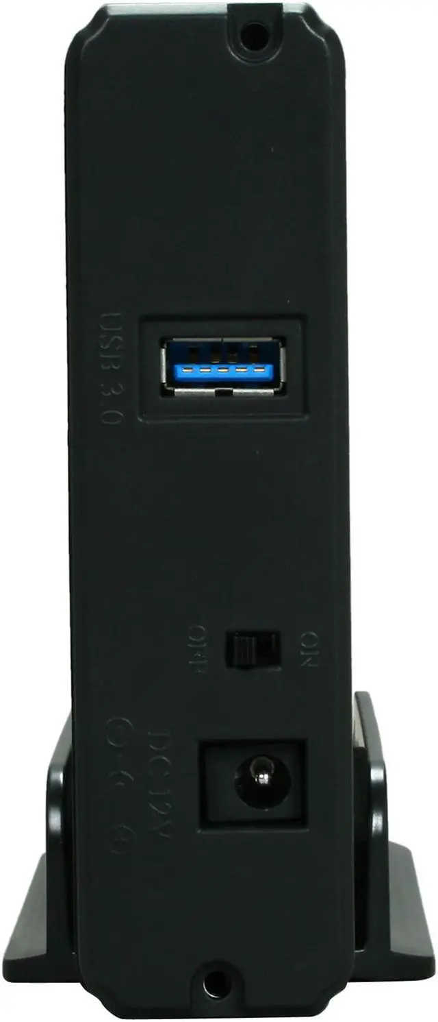 Alt view image 4 of 5 - Rosewill RX35-AT-SU3 BLK Full Aluminum Cover, Metal Tray 3.5" Black SATA I/II USB 3.0 External Enclosure