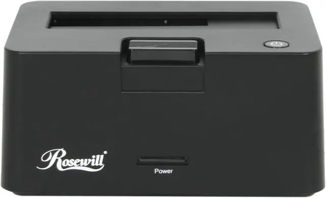 Alt view image 2 of 5 - Rosewill RX-DU300 - 2.5" & 3.5" SATA USB 3.0 Hard Drive Docking Station